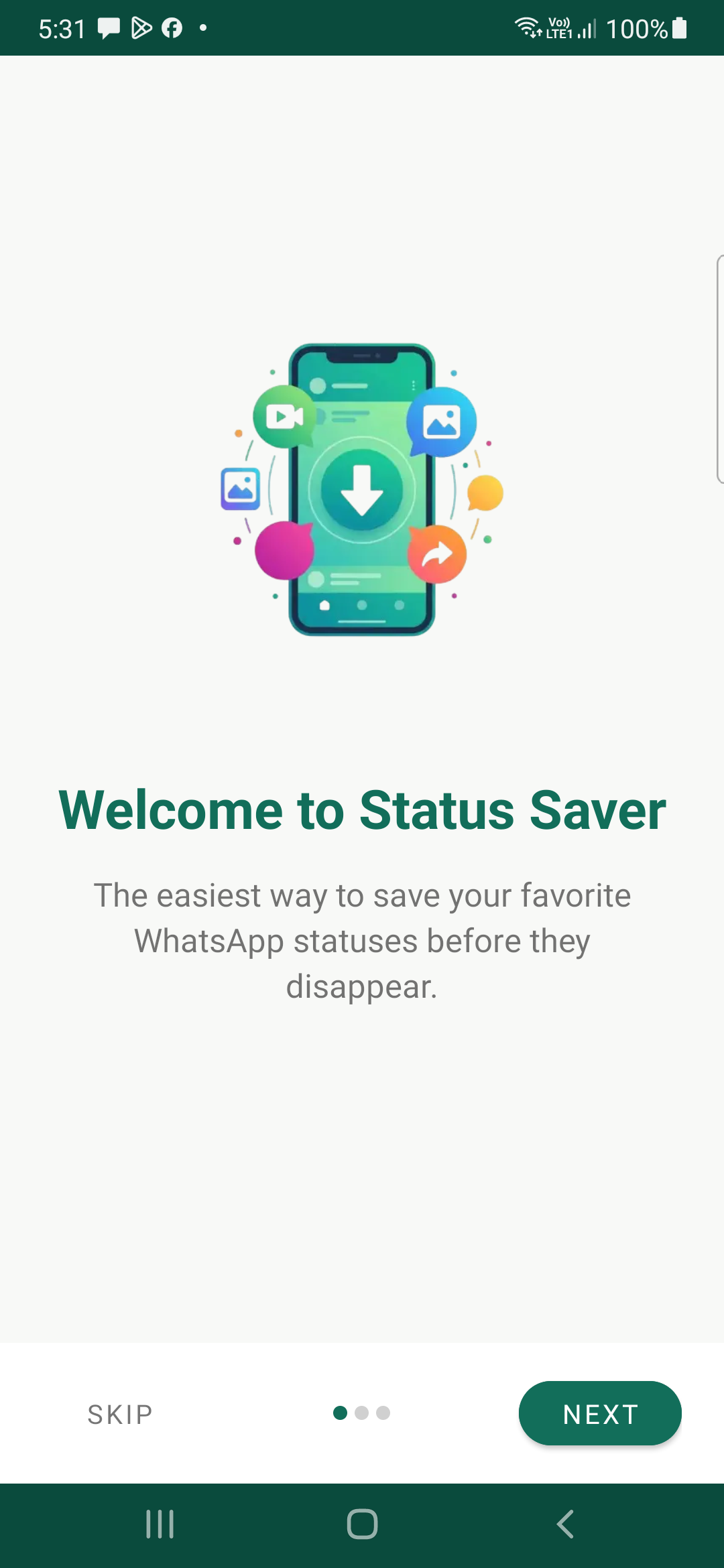Live App UI Screen 1