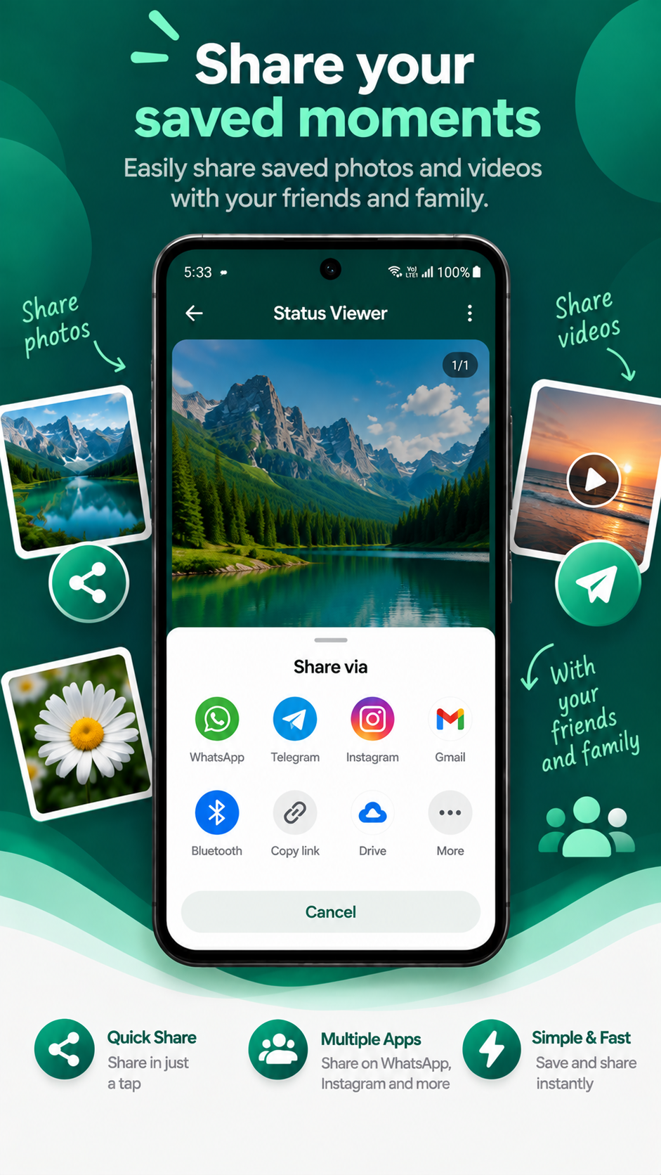 Status Saver Showcase 7